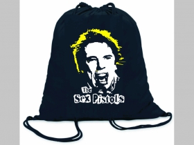 Sex Pistols Punks not Dead  ľahký sťahovací batoh / vak s čiernou šnúrkou, 100% bavlna 100 g/m2, rozmery cca. 37 x 41 cm